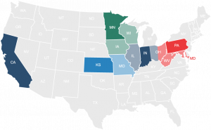 Locations Map