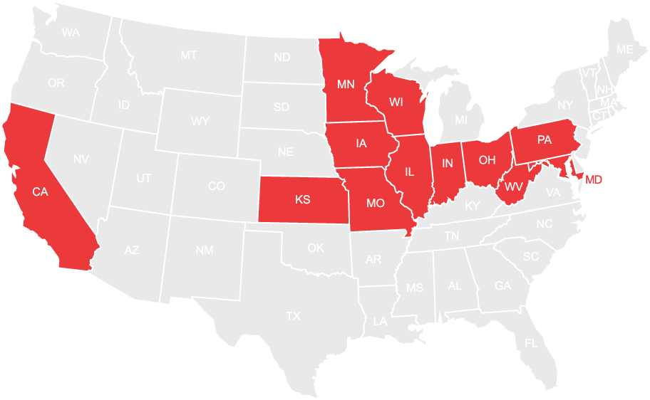 Locations Map